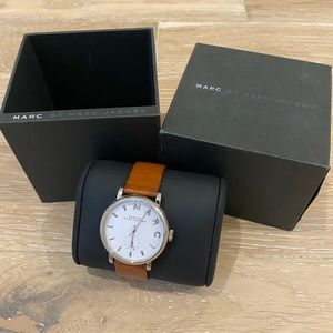 Marc by Marc Jacobs wrist watch with leather band